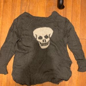 Wooden Ships Skull Sweater